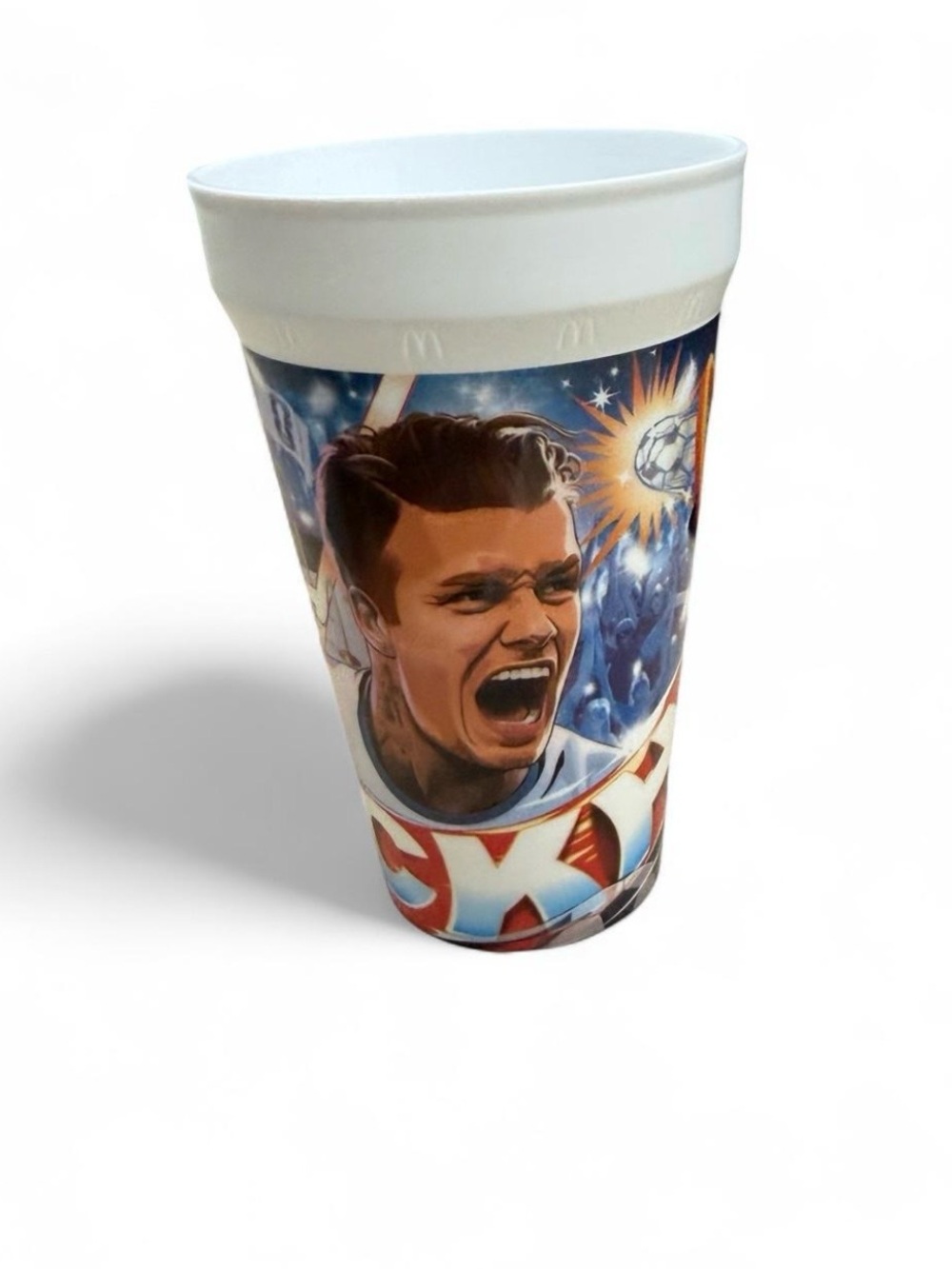 McDonald's 2026 FIFA World Cup Collectible Plastic Cup - David Beckham #7